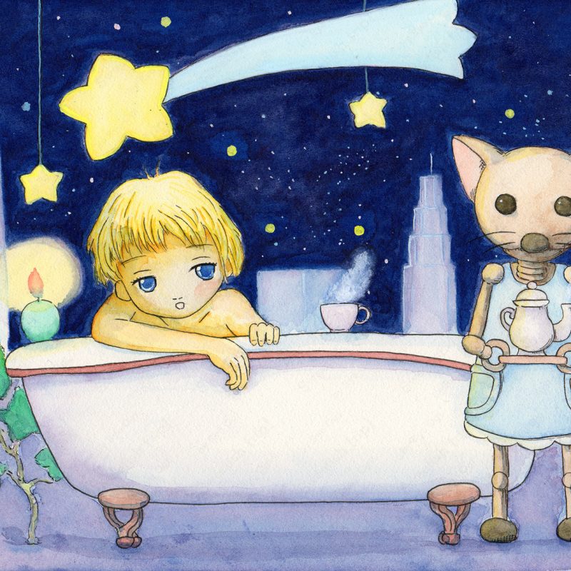 ミルキーバスルームとのぼせた夢